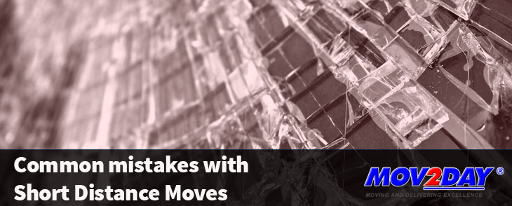 A broken pane of glass from a short distance move gone wrong - Mov2Day Naples Mover Blog